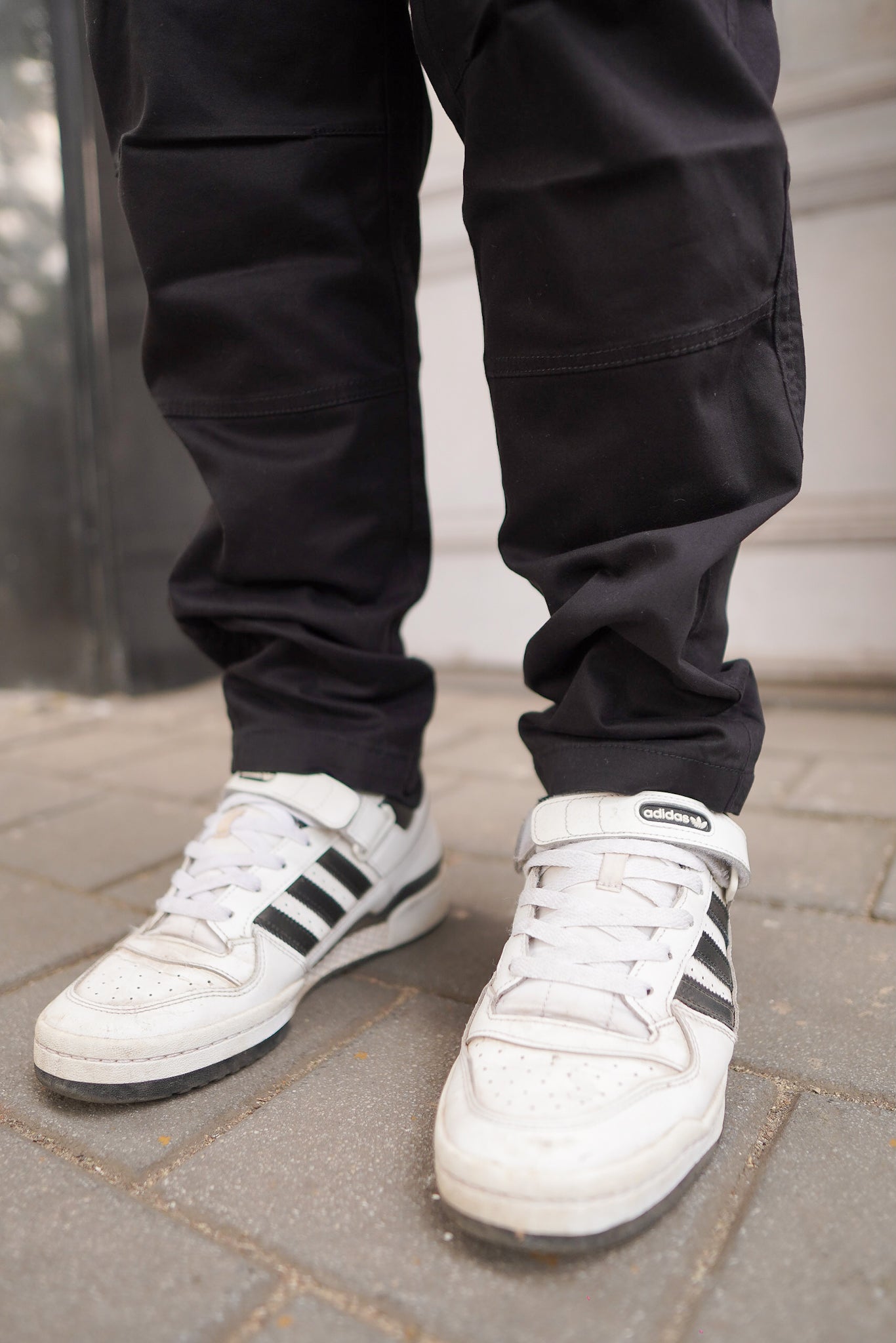 Black Regular Fit Cargo Pant